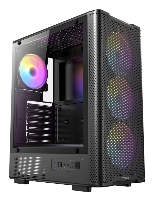 Image of Antec Antec VX-310 ARGB Midi Tower Black 0-761345-10232-2