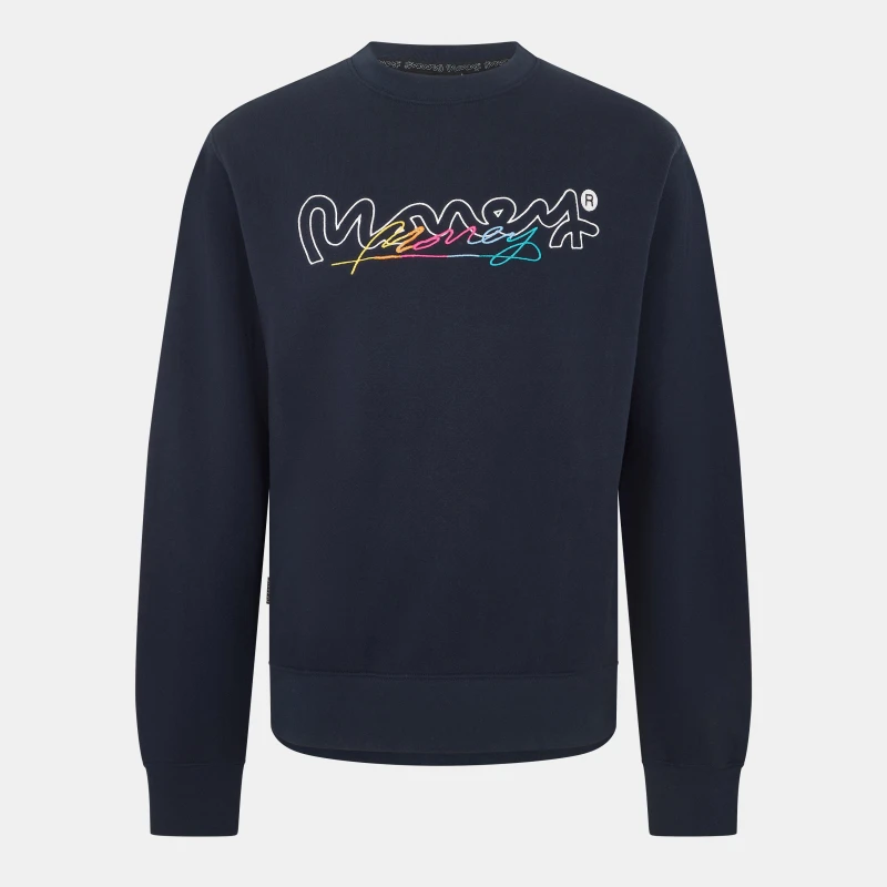 Image of Money Chop Vice Crew Navy male X Small