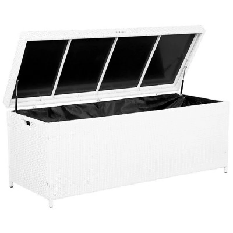 Image of Beliani Storage Box Modena 158cm 63cm White