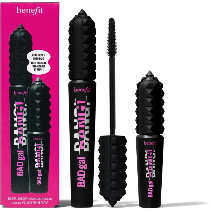 Image of benefit Bangin Lashes Badgal Bang Full Size and Mini Mascara Duo Set (Worth £42)