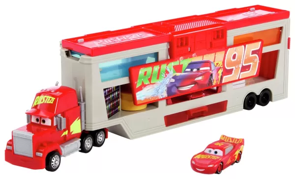 Image of Disney Pixar Colour Changers Mobile Paint Shop Mack Playset