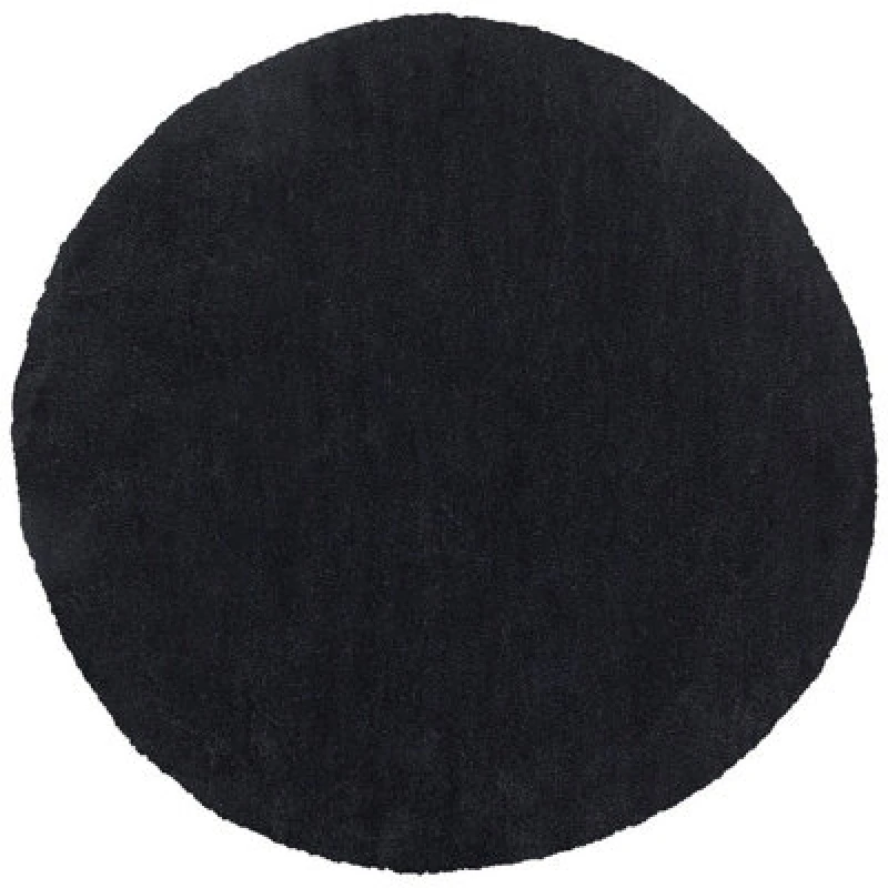 Image of Beliani Shaggygy Rug Demre Black 140 Cm