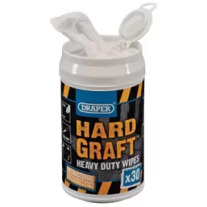 Image of Draper 99774 Hard Graft' Wipes (Can of 30)