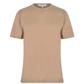 Image of Calvin Klein Jeans Badge Tee - Travertine
