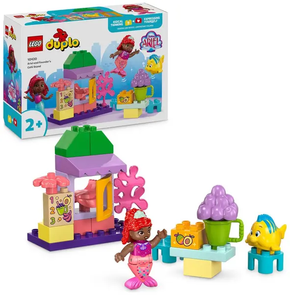 Image of LEGO LEGO DUPLO Disney Ariel and Flounder's Cafe Stand 10420