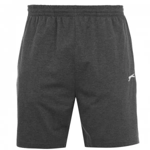 Image of Slazenger Jersey Shorts Mens - Charcoal