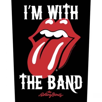 Image of Rolling Stones - The - I'm with the Band Back Patch