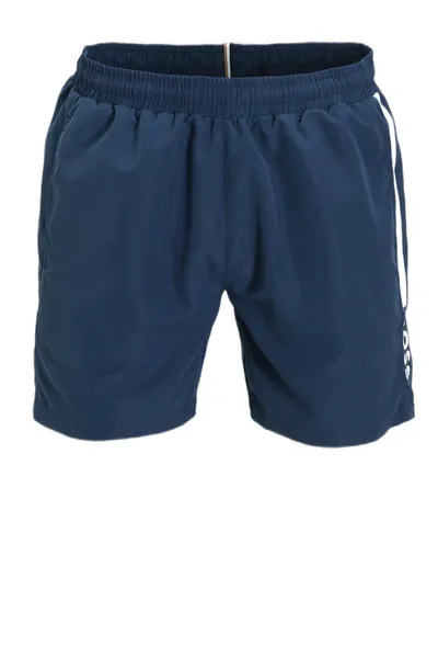 Image of Boss Dolphin Swim Shorts Mens Swim Shorts Small Blue 35518918350