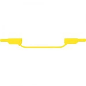 Image of Safety test lead 1m Yellow Staeubli XVS 4075