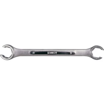Image of Kennedy - Metric Flare Nut Spanner, Chrome Vanadium Steel, 10MM X 12MM