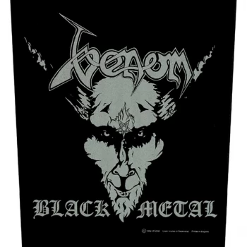 Image of Venom - Black Metal Back Patch