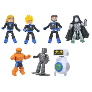 Image of Diamond Select Fantastic Four Minimates Deluxe Box Set