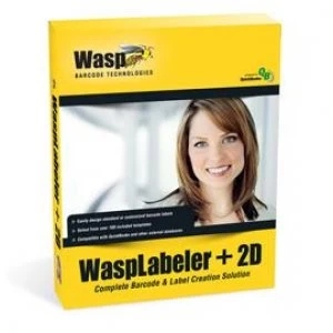 Image of Wasp WaspLabeler +2D (1U) bar coding software