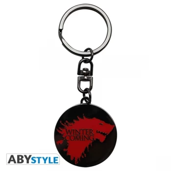 Image of Game Of Thrones - Winter Is Coming Metal Keyring