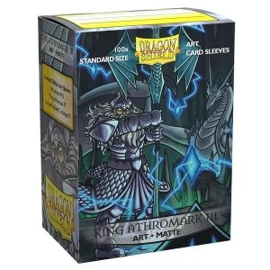 Image of Dragon Shield - King Athromark III: Portrait Classic Art Sleeves - 100 Sleeves