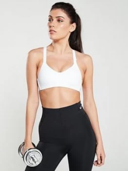 Image of Nike Training Rival Bra - White