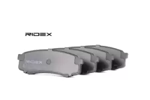 Image of RIDEX Brake pad set TOYOTA,MITSUBISHI,LEXUS 402B0231 4605A389,4605A458,AY060TY006 0446560010,0446660010,0446660020,0446660040,0446660050,0446660060