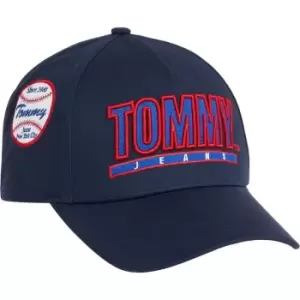 Image of Tommy Jeans Tjm Heritage Stadium Cap - Blue