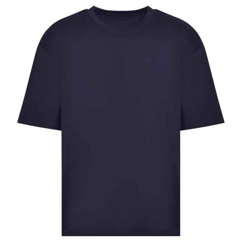 Image of AWDis AWDis Men 100 Oversized T-Shirt in Navy Size: Small Navy S Male 5063527903471