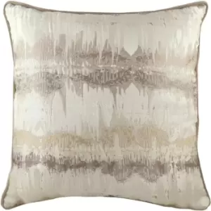 Image of Evans Lichfield Inca Jacquard Cushion 43x43cm Mocha - Mocha
