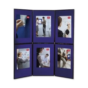 Image of Nobo Showboard 6 Panel BlueGrey 1900043