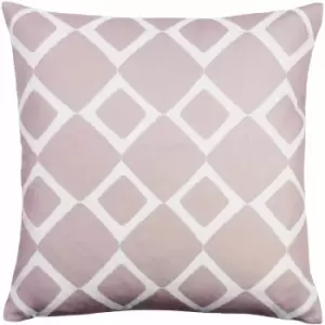 Image of Furn. Block Diamond 100% Recycled Polyester Filled Cushion Blush