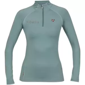 Image of Aubrion Ladies Team Long Sleeve Base Layer - Green