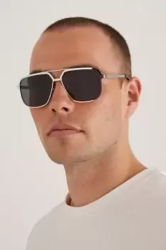 Image of Aviator Frame Sunglasses