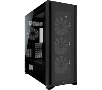Image of CORSAIR iCUE 7000X RGB Tempered Glass ATX Full-Tower PC Case - Black