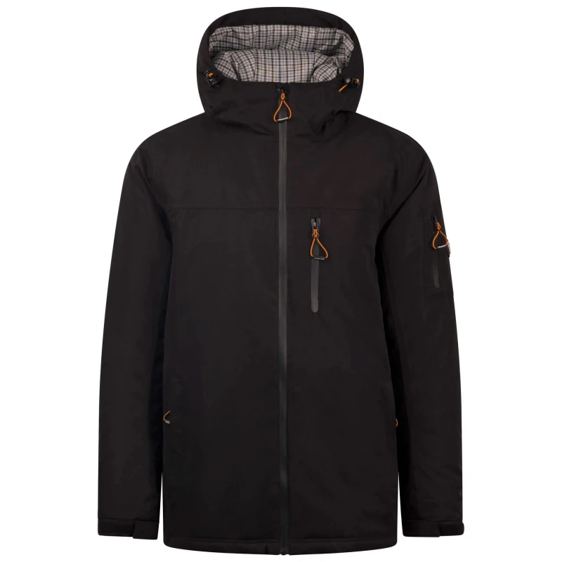 Image of Trespass Trespass Men Kirkbost Jacket in Black Size: X-Large Black XL Male 5063806947042
