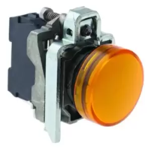 Image of XB4BVM5, Pilot Lite 240VAC Yellow LED