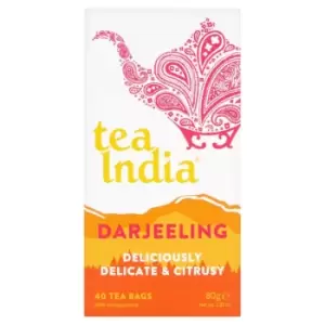 Image of Tea India Darjeeling Tea - 40 Bags