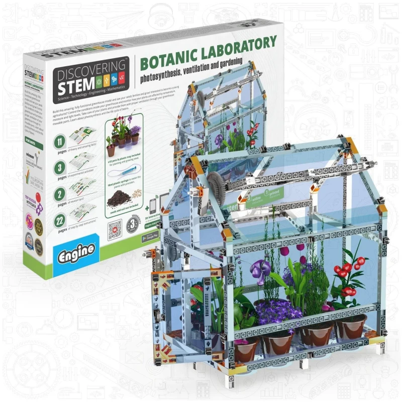 Image of Engino Discovering STEM Botanic Laboratory Clear