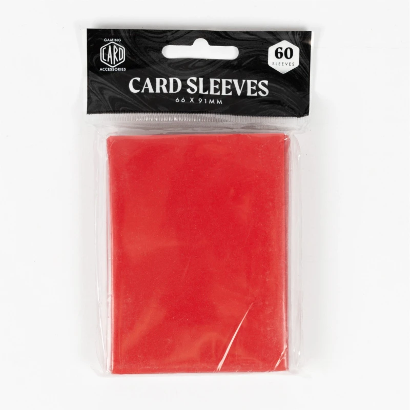 Image of Asmodee TCG STD DK PRTC SLEECE RED V2 - Black One Size