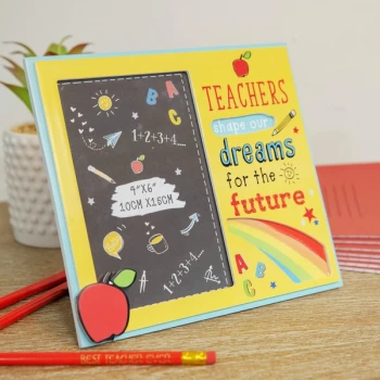 Image of 4" x 6" - Thank You Teacher Photo Frame