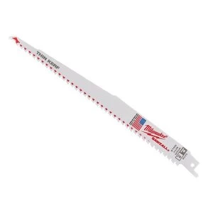 Image of Milwaukee Power Tools SAWZALL FANGTIP NAIL GUARD Sabre Blade 150mm 5 tpi (5)