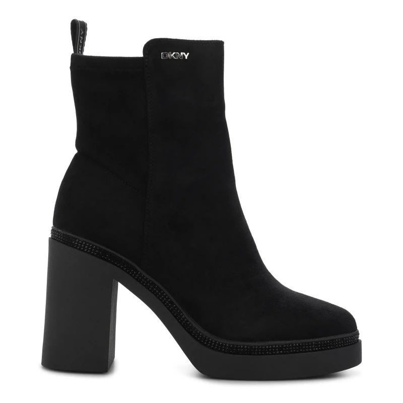 Image of DKNY Telsi Platform Boots Black female UK 4