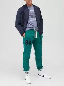 Image of Superdry Vintage Jogger, Green, Size S, Men