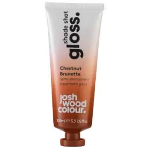 Image of Josh Wood Colour Shade Shot Gloss Chestnut Brunette Treatment 100ml