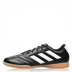 Image of adidas Goletto Indoor Court Trainers Junior Boys - Black/White