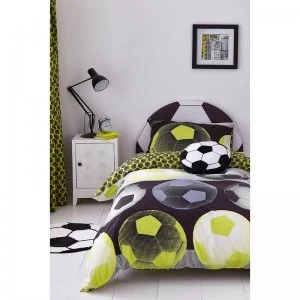 Image of Neon Football Reversible Duvet Set