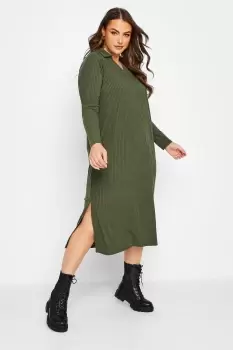 Image of Spilt Side Midi Dress
