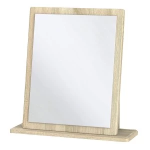 Image of Robert Dyas Kirkhill Ready Assembled Dressing Table Mirror - Pine