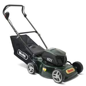 Image of Webb 41cm (16") Cordless Rotary Lawnmower