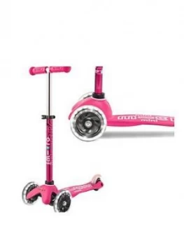 Image of Micro Scooter Mini Deluxe Scooter LED - Pink