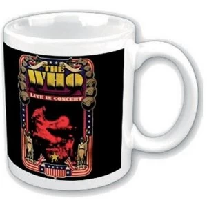 Image of The Who - Live in Concert Boxed Standard Mug