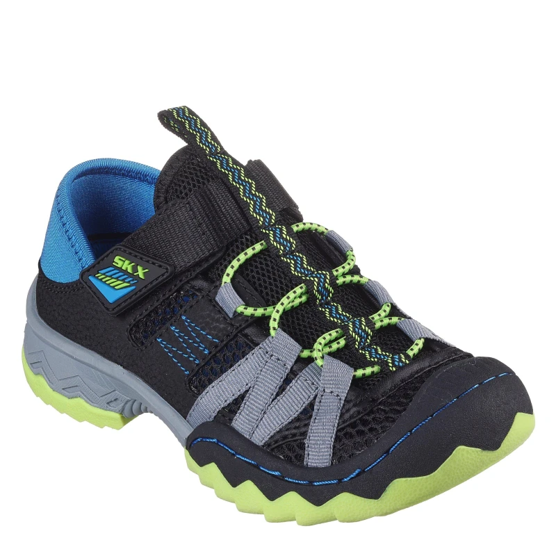 Image of Skechers Whipsaw Black/Blue/Lime unisex 3 (36)