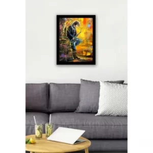 Image of SC0097 Multicolor Decorative Framed MDF Painting