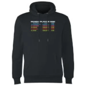Image of Ready Player One 8 Bit Scoreboard Hoodie - Black - M