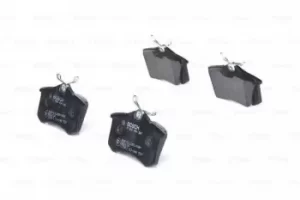 Image of Bosch 0986494387 BP1295 Brake Pad Set Disc Brake Rear Axle